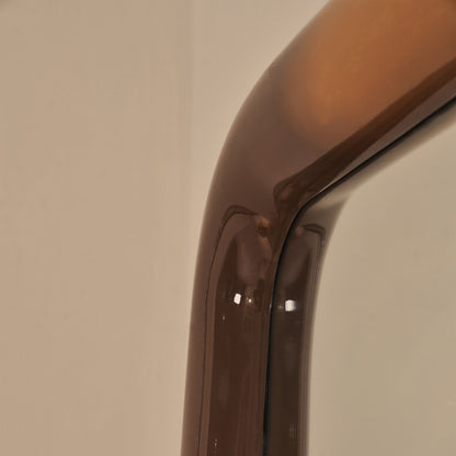 Obsidian - Full Length Rectangular Chocolate Gloss Extra Large Mirror 200cm x 120cm