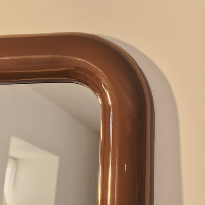 Obsidian - Full Length Rectangular Chocolate Gloss Extra Large Mirror 200cm x 120cm