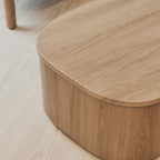 Arlo - Washed Wood Irregular Extra Large Coffee Table