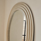 Luciana - Full Length Irregular Concrete Extra Large Mirror 200cm x 115cm