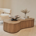 Arlo - Washed Wood Irregular Extra Large Coffee Table