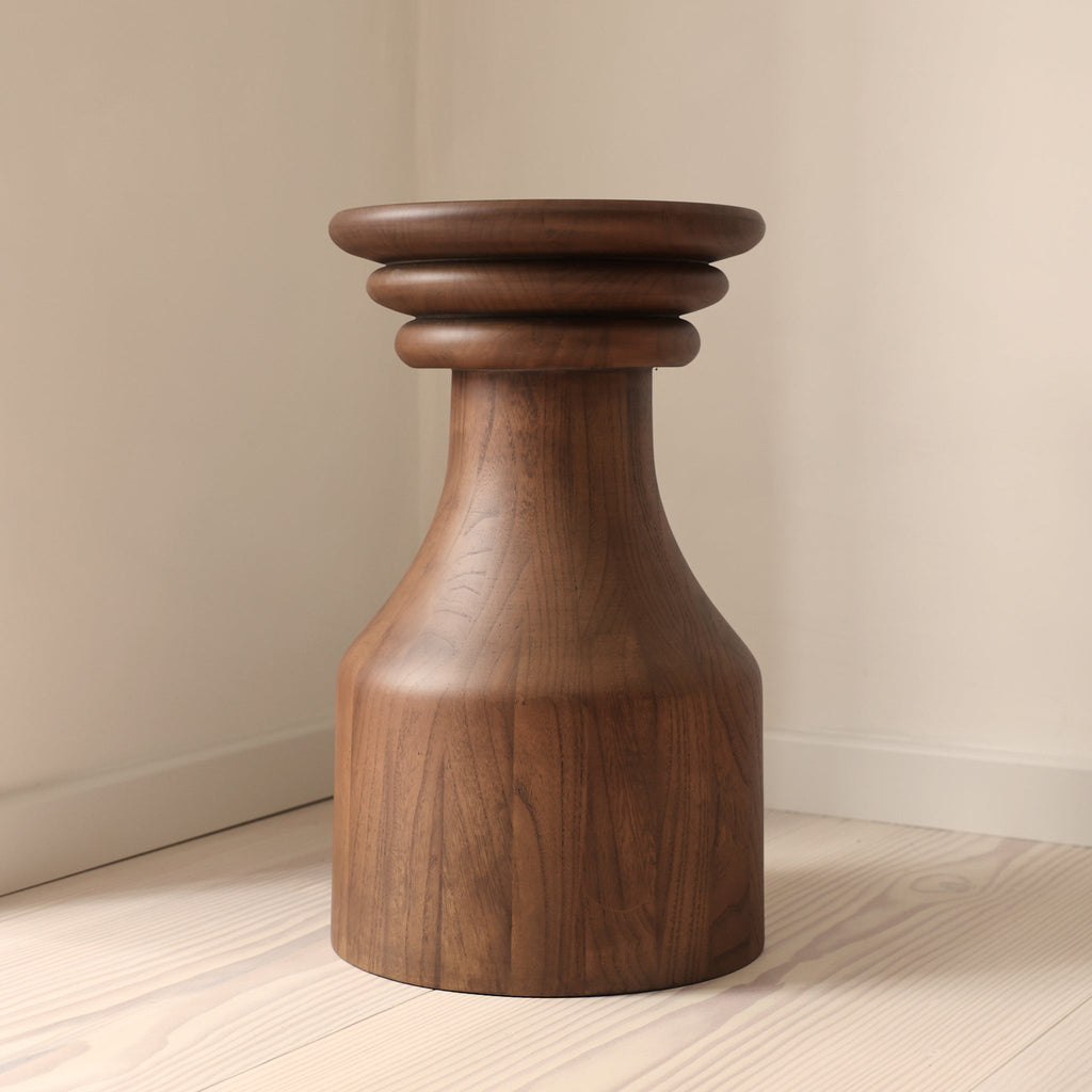 Oribi - Dark Wood Retro Side Table