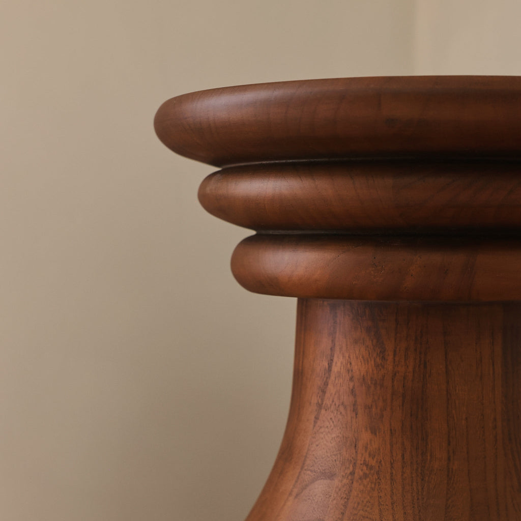 Oribi - Dark Wood Retro Side Table