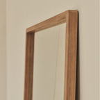 Arden - Warm Wood Full Length Wooden Mirror 180cm x 80cm
