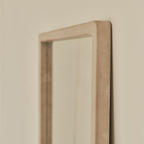 Arden - Concrete Full Length Wooden Mirror 140cm x 45cm