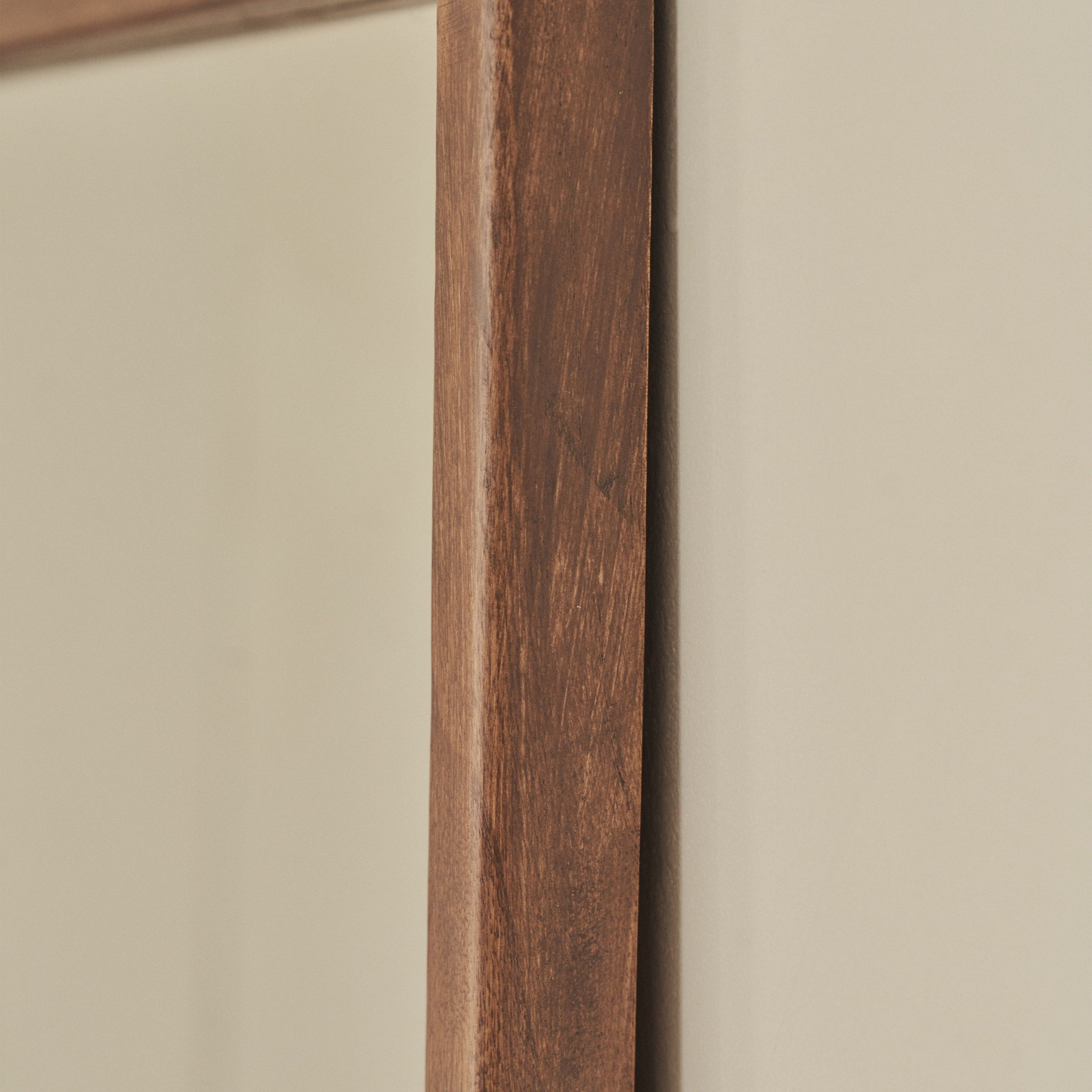 Arden - Dark Wood Full Length Wooden Mirror 140cm x 45cm