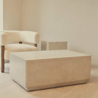 Luciana - Concrete Rectangular Coffee Table