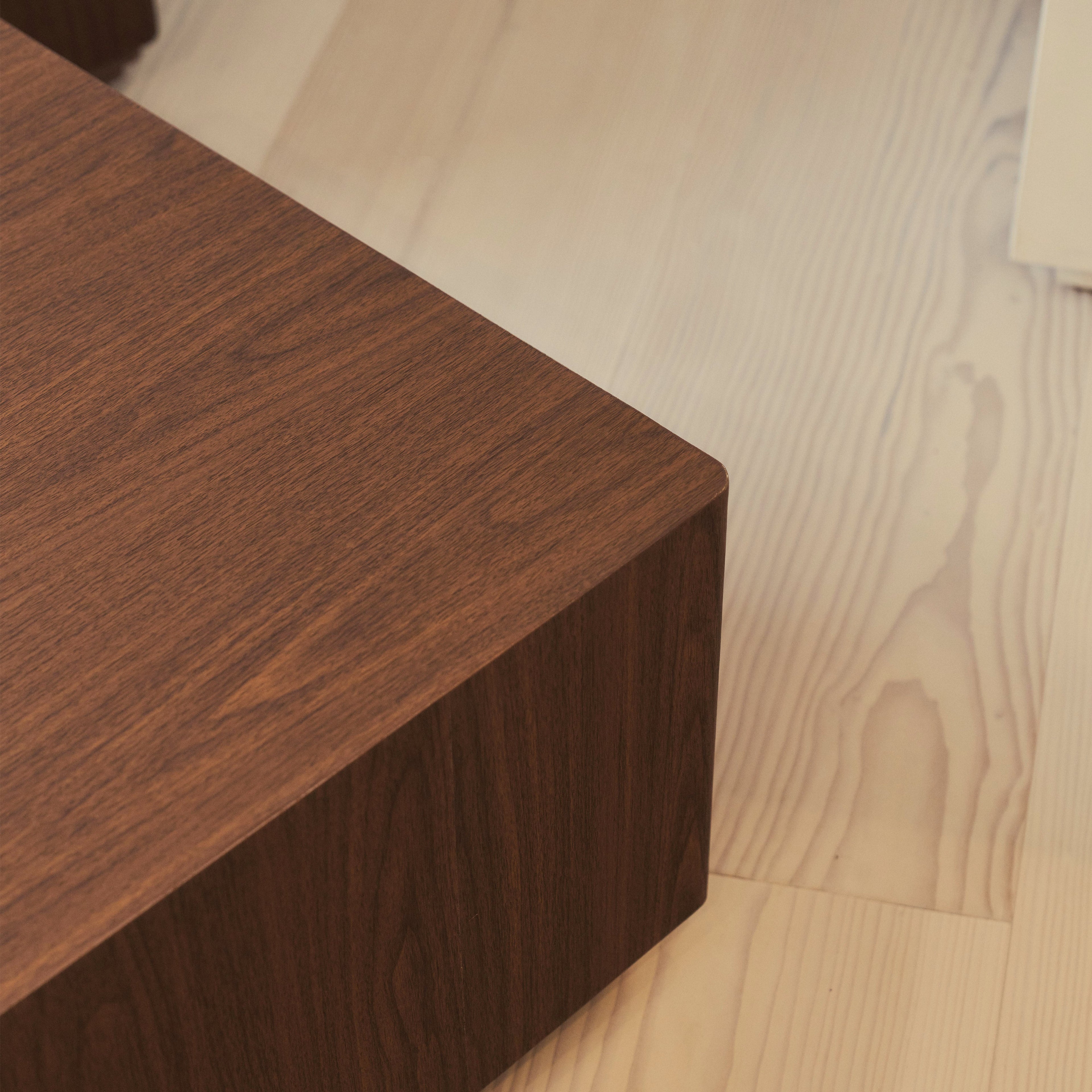 Luciana - Dark Wood Rectangular Coffee Table