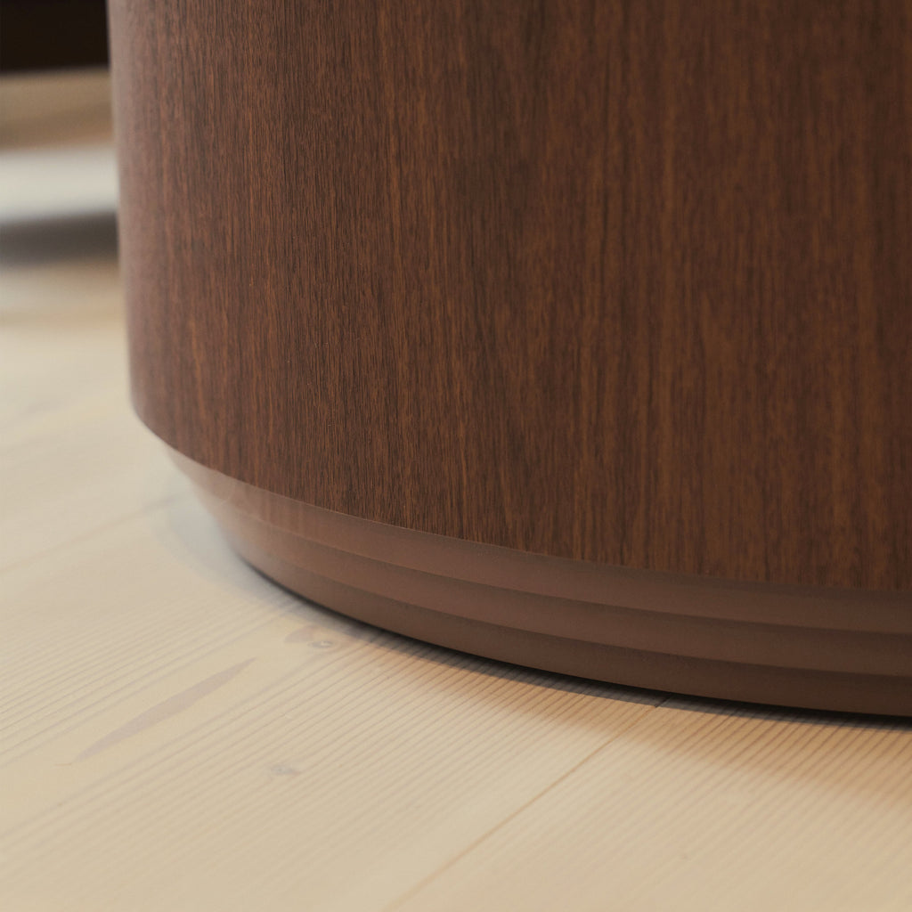 Luciana - Dark Wood Round Coffee Table