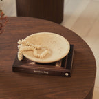 Luciana - Dark Wood Round Coffee Table