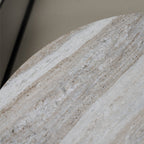 Artemis - Travertine Round Large Coffee Table
