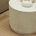 Massimo - Minimal Concrete Ribbed Coffee Table