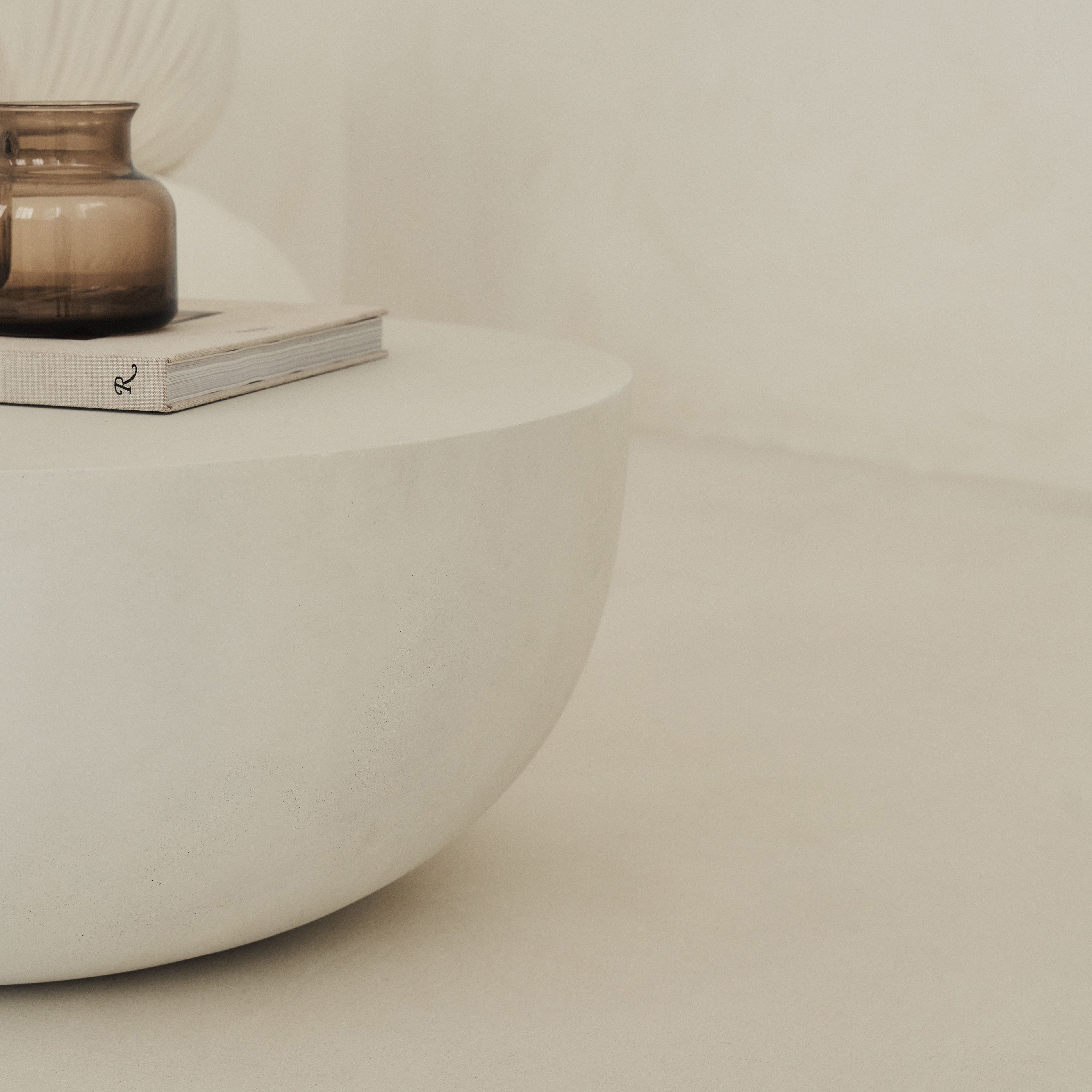 Enzo - Minimal Concrete Round Coffee Table