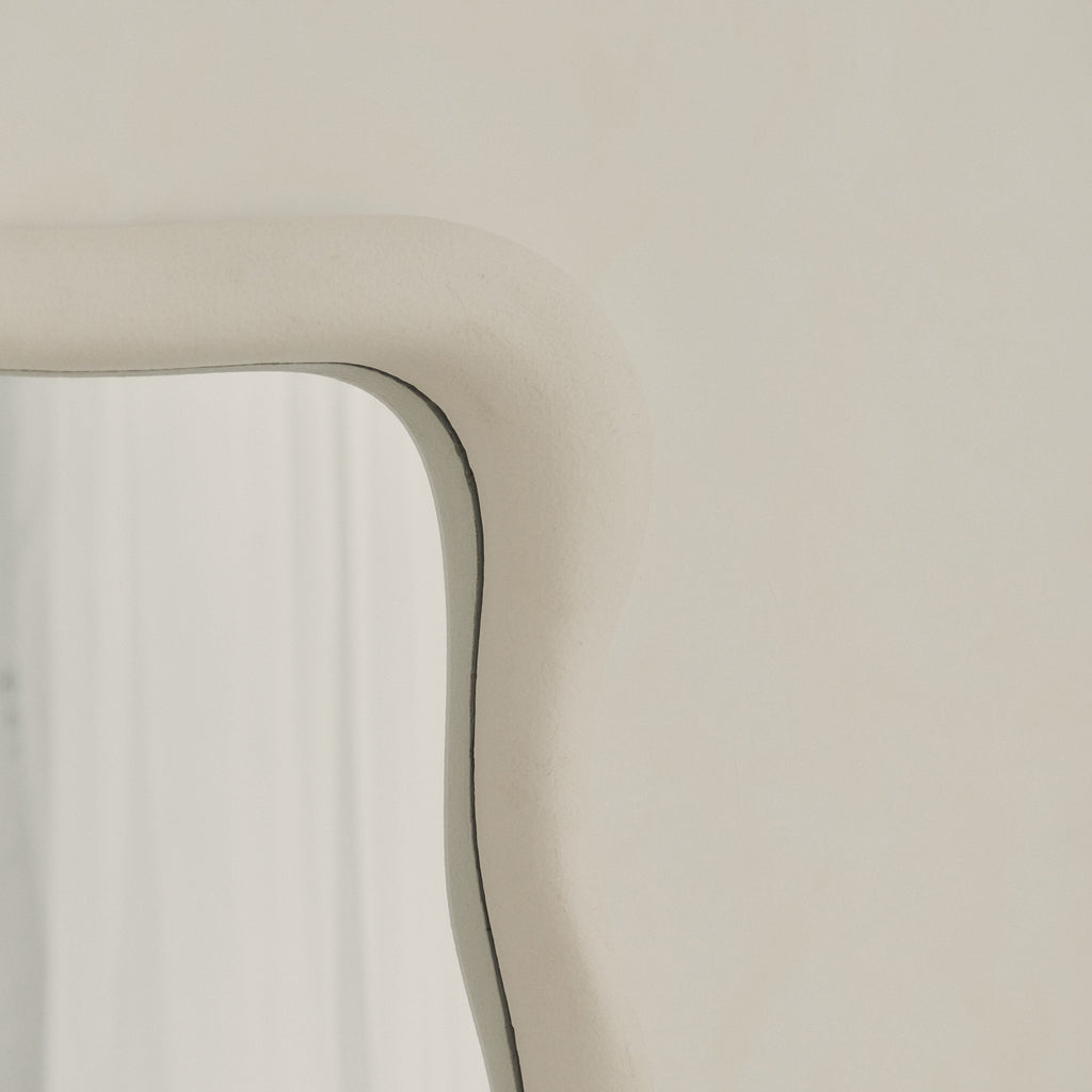 Wabi-Sabi - Large Concrete Irregular Wall Mirror 119cm x 76cm