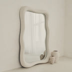 Wabi-Sabi - Large Concrete Irregular Wall Mirror 119cm x 76cm