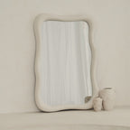 Wabi-Sabi - Large Concrete Irregular Wall Mirror 119cm x 76cm