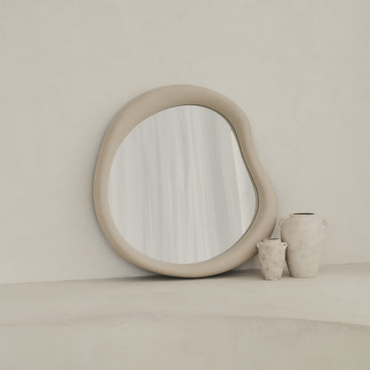 Wabi-Sabi - Concrete Irregular Wall Mirror 80cm x 72cm