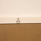 Elena - White Washed Wood Arched Overmantle Mirror 100cm x 75cm