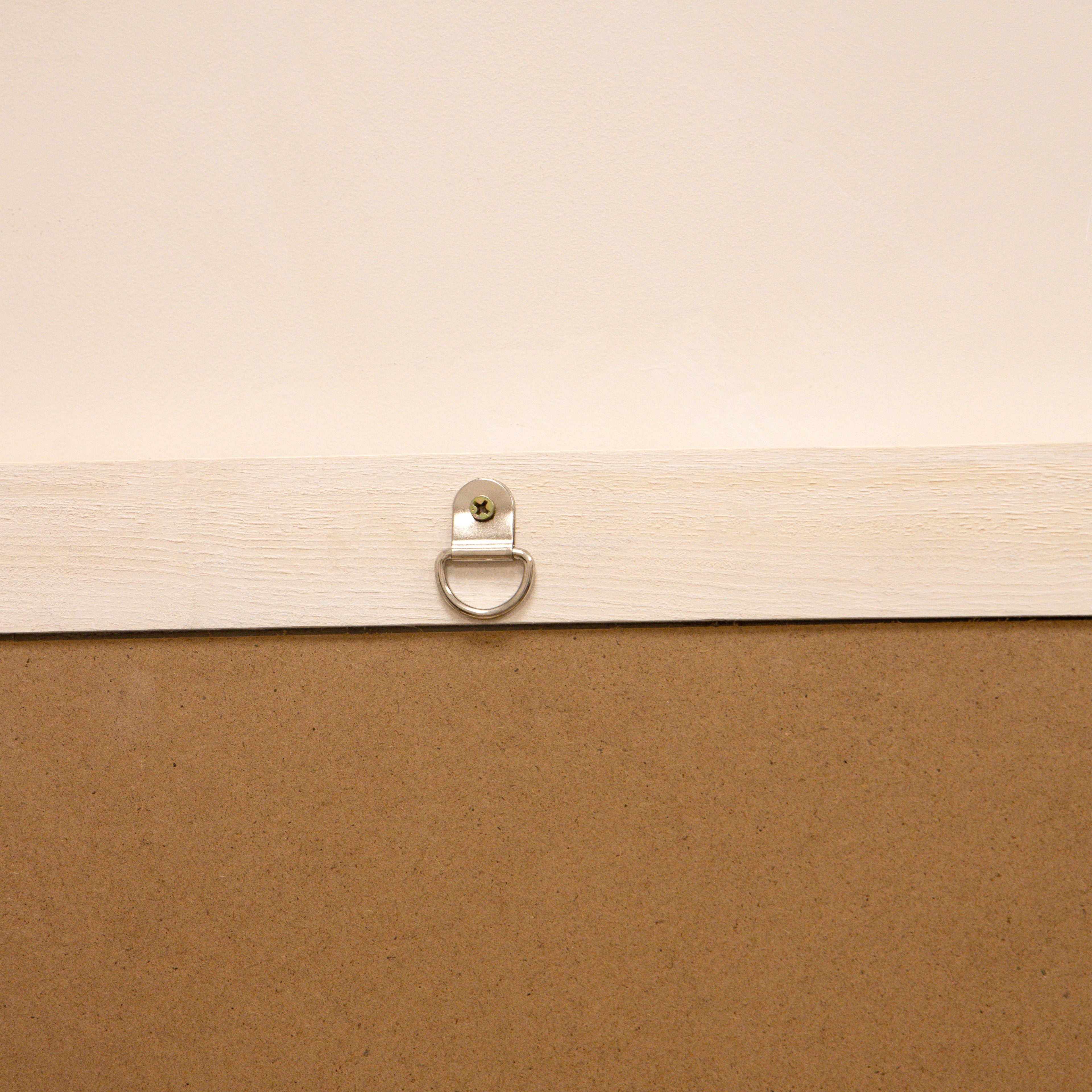 Elena - White Washed Wood Arched Overmantle Mirror 100cm x 75cm