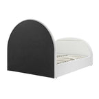 Archer White Boucle Ottoman TV Bed