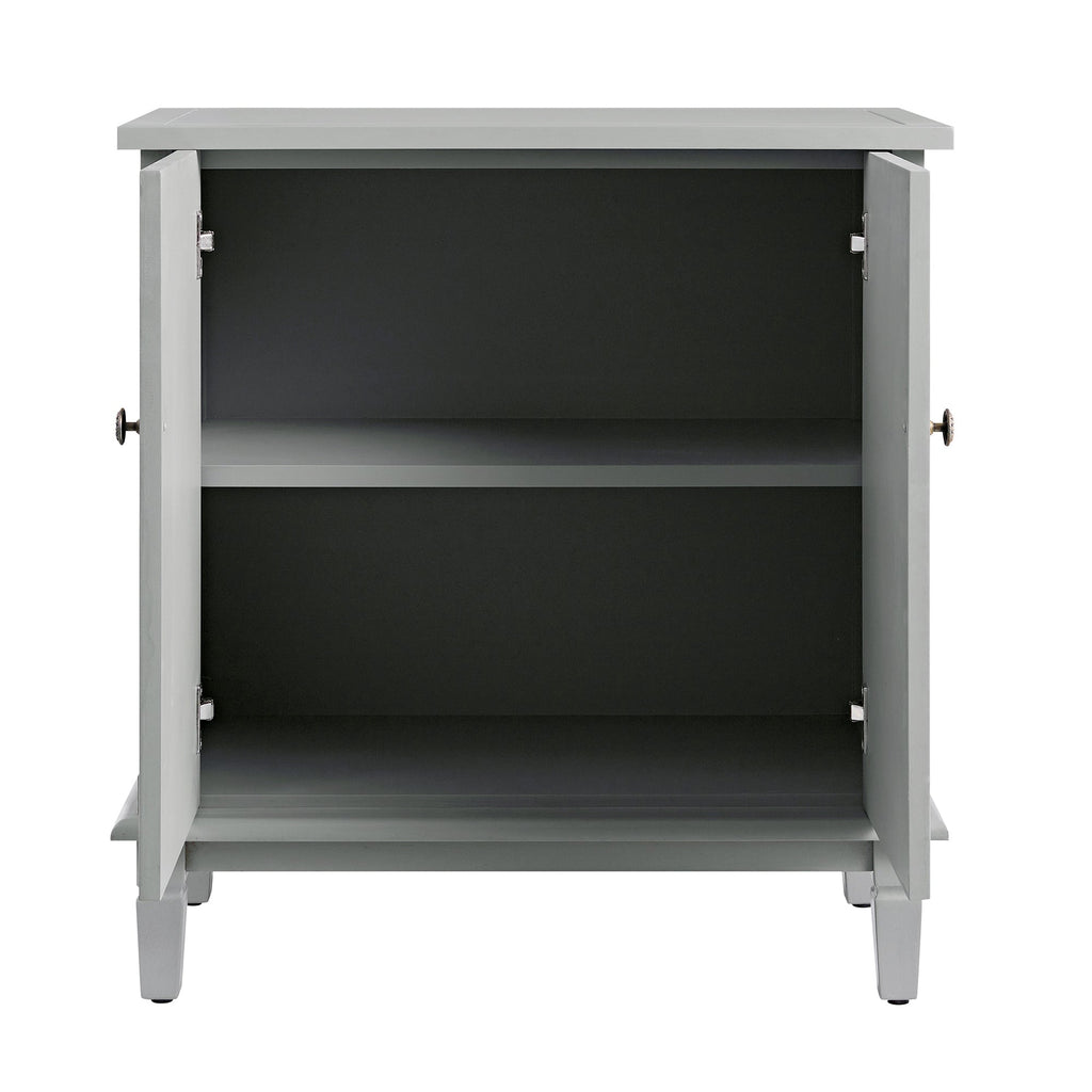 Chantilly Mid Grey Carved Small Sideboard