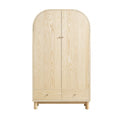 Maude Large Storage Cabinet, Natural Ash