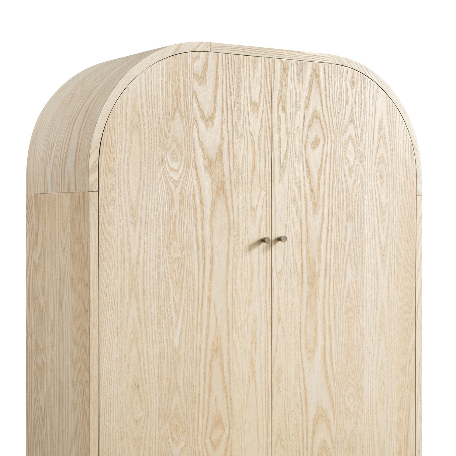 Maude Large Storage Cabinet, Natural Ash