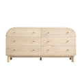Maude Chest of 6 Drawers, Natural Ash