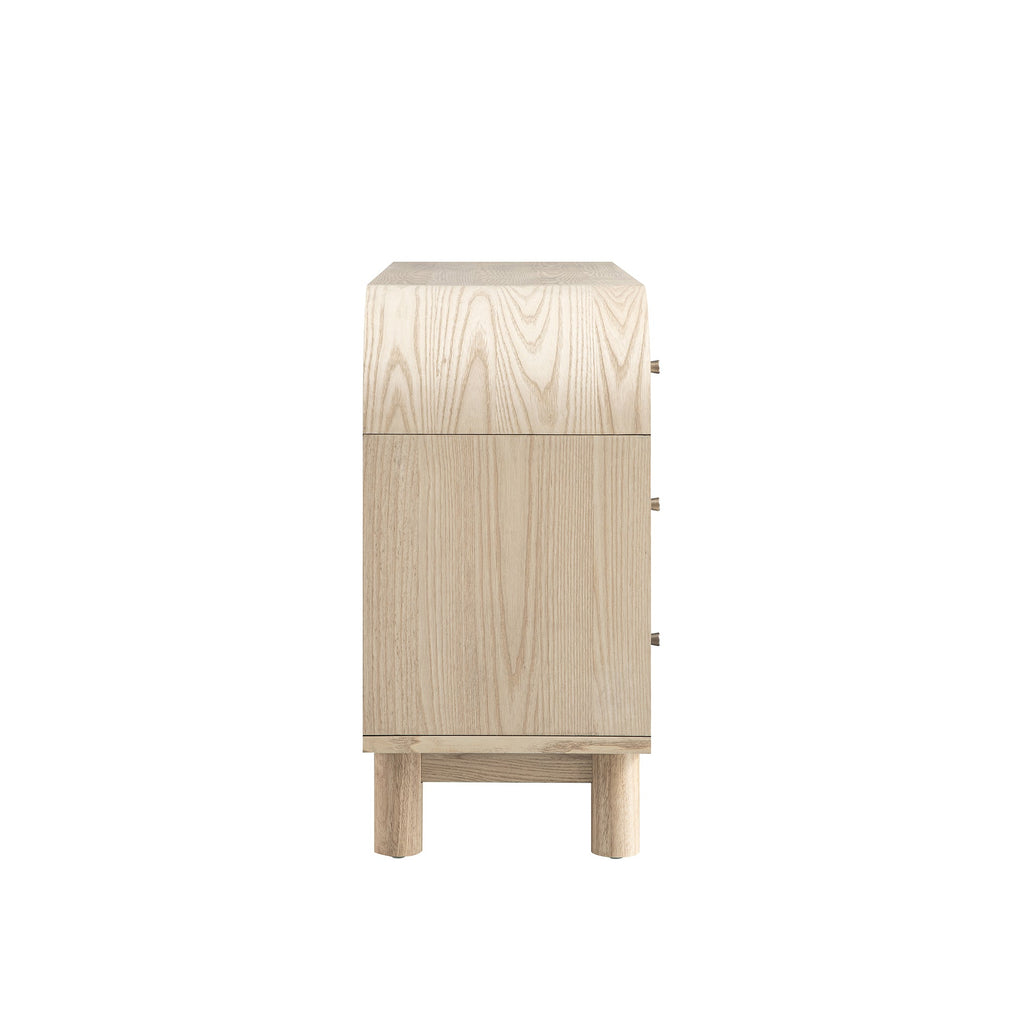 Maude Chest of 6 Drawers, Natural Ash
