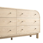 Maude Chest of 6 Drawers, Natural Ash