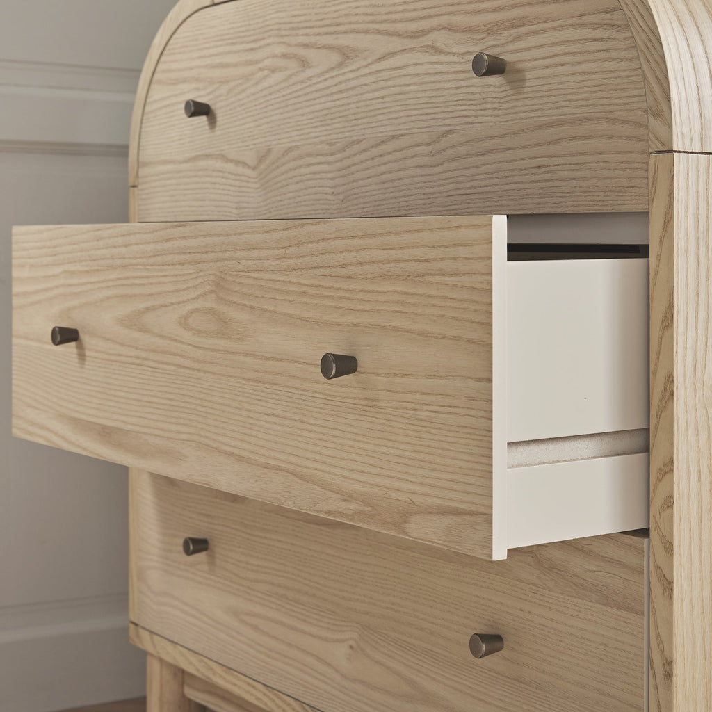 Maude Chest of 3 Drawers, Natural Ash