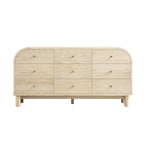 Maude 9 Drawer Chest, Natural Ash