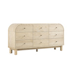 Maude 9 Drawer Chest, Natural Ash