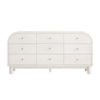 Maude 9 Drawer Chest, Washed White Ash