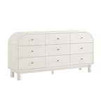 Maude 9 Drawer Chest, Washed White Ash