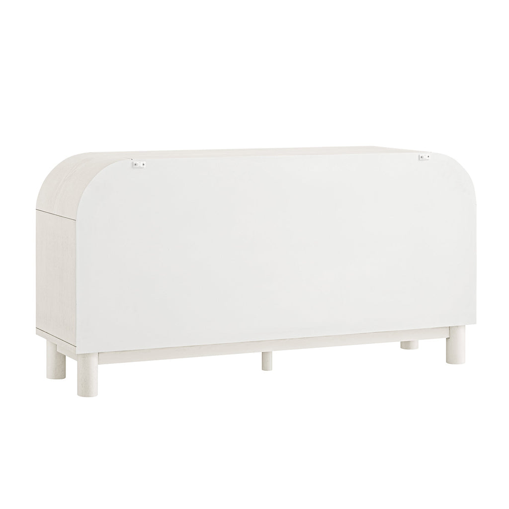 Maude 9 Drawer Chest, Washed White Ash