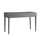 Thalia Concave Dressing Table, Silver Oak