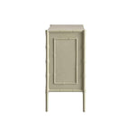 Elstowe Faux Bamboo Small Sideboard, Sage Green
