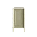 Elstowe Faux Bamboo Large Sideboard, Sage Green