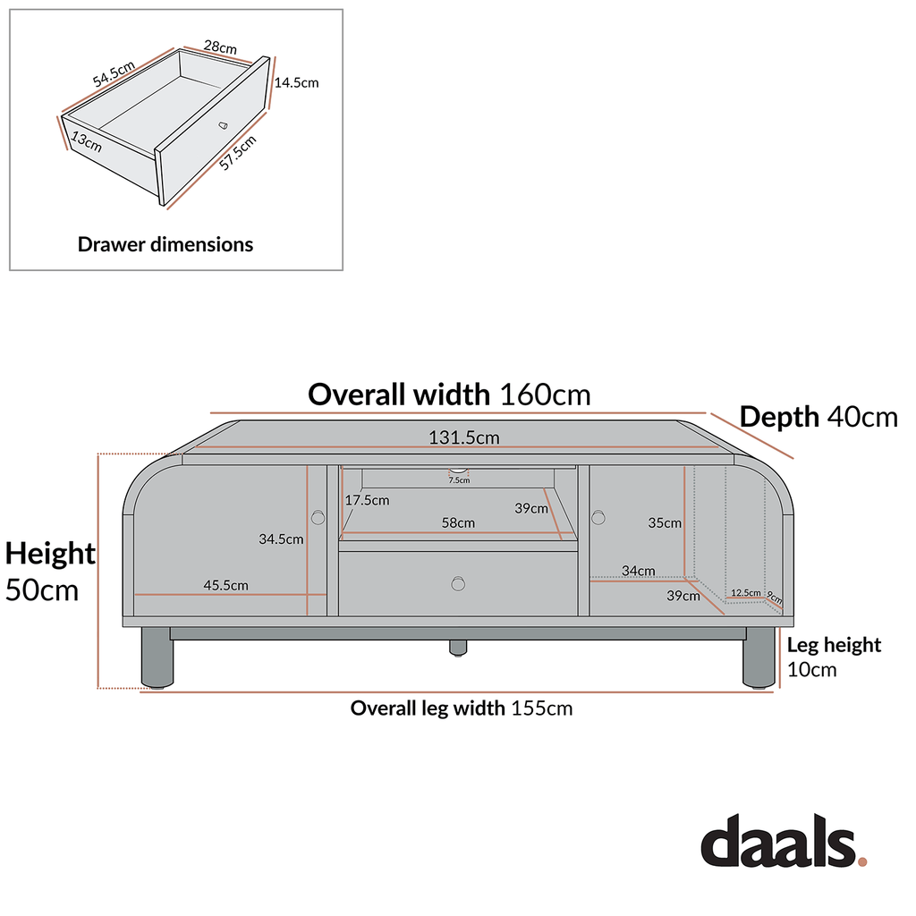 Maude TV Unit, Natural Ash with Raffia