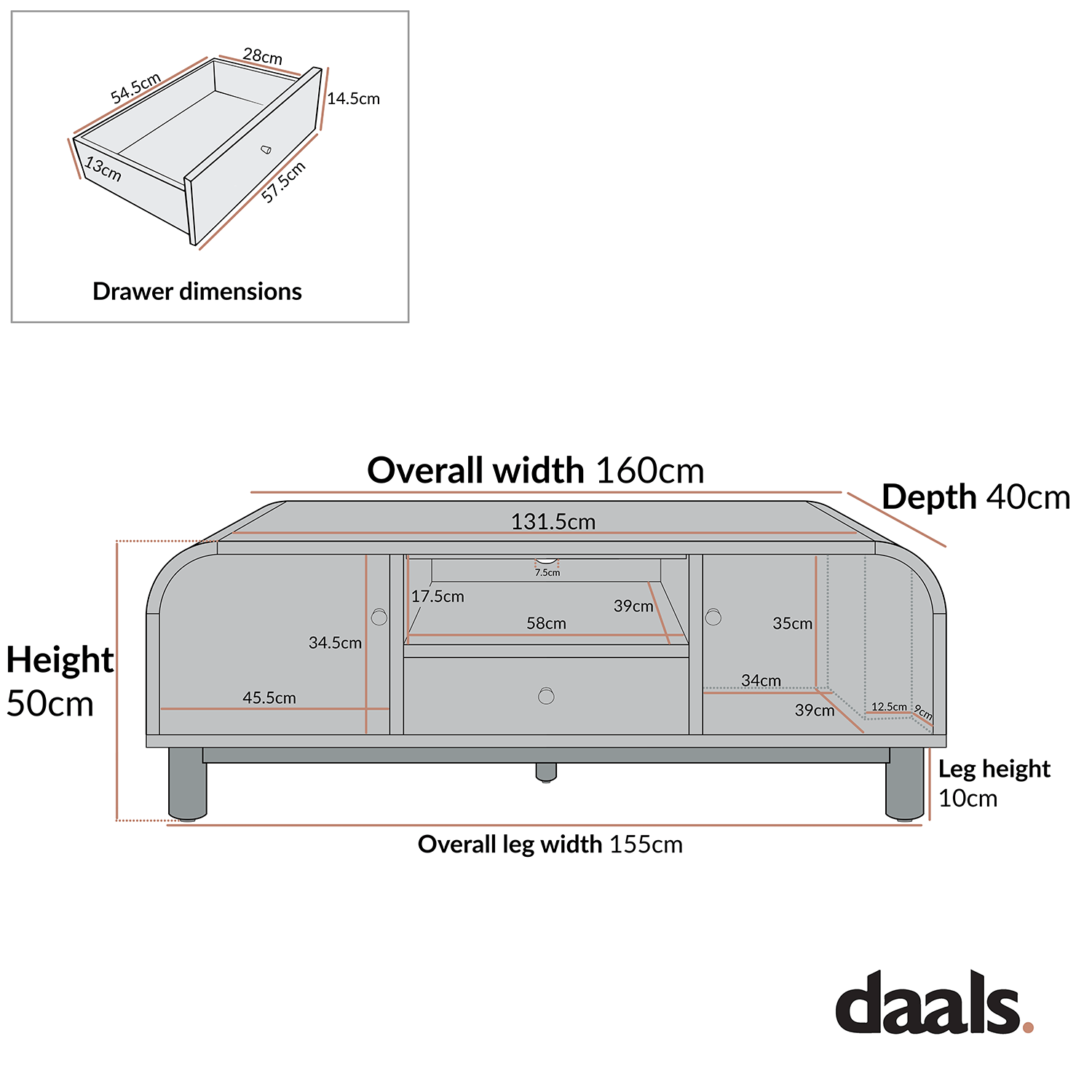 Maude TV Unit, Natural Ash