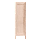 Elstowe Faux Bamboo Double Wardrobe, Nude Pink