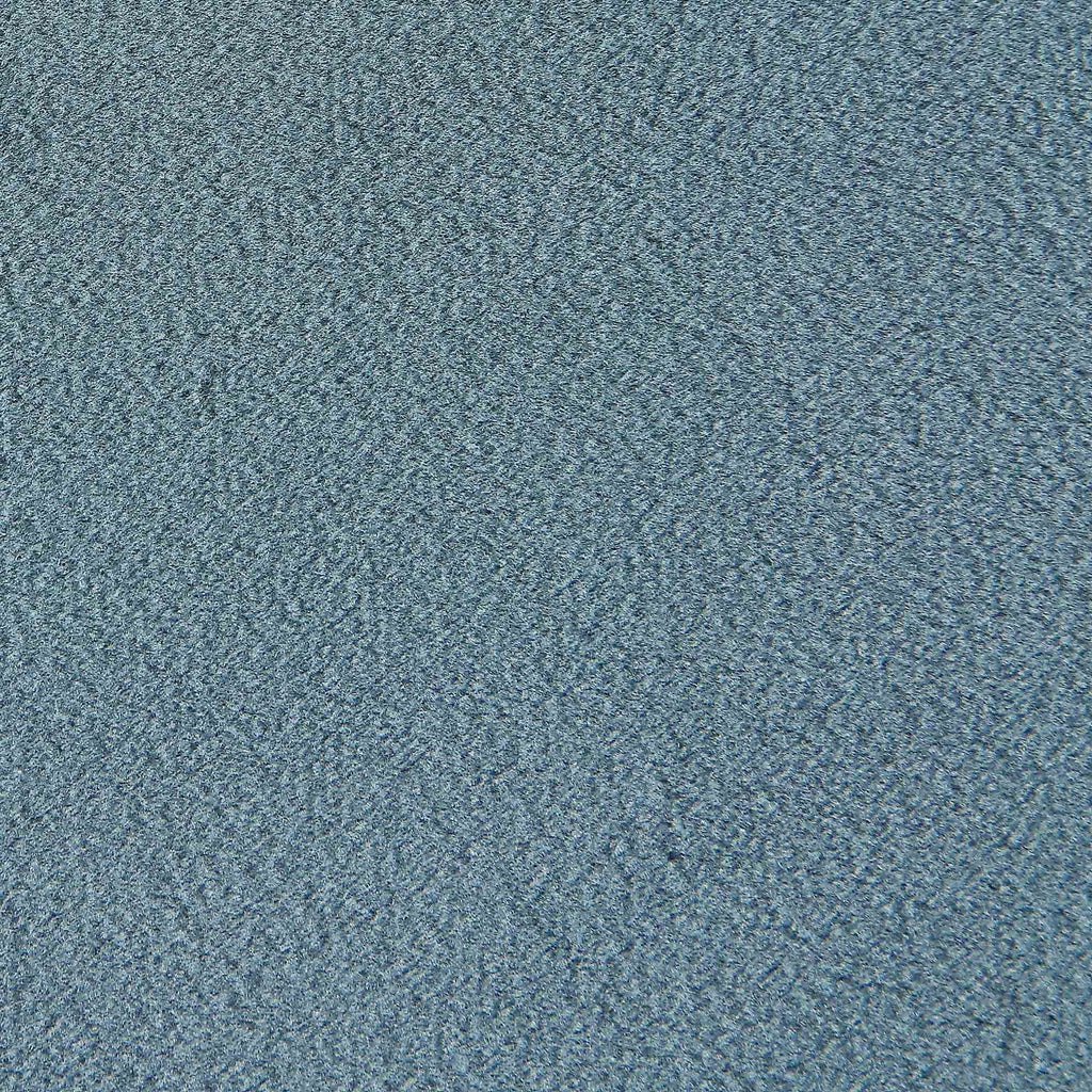 Galerie Misty Blue Velvet Pillar Upholstered Bed