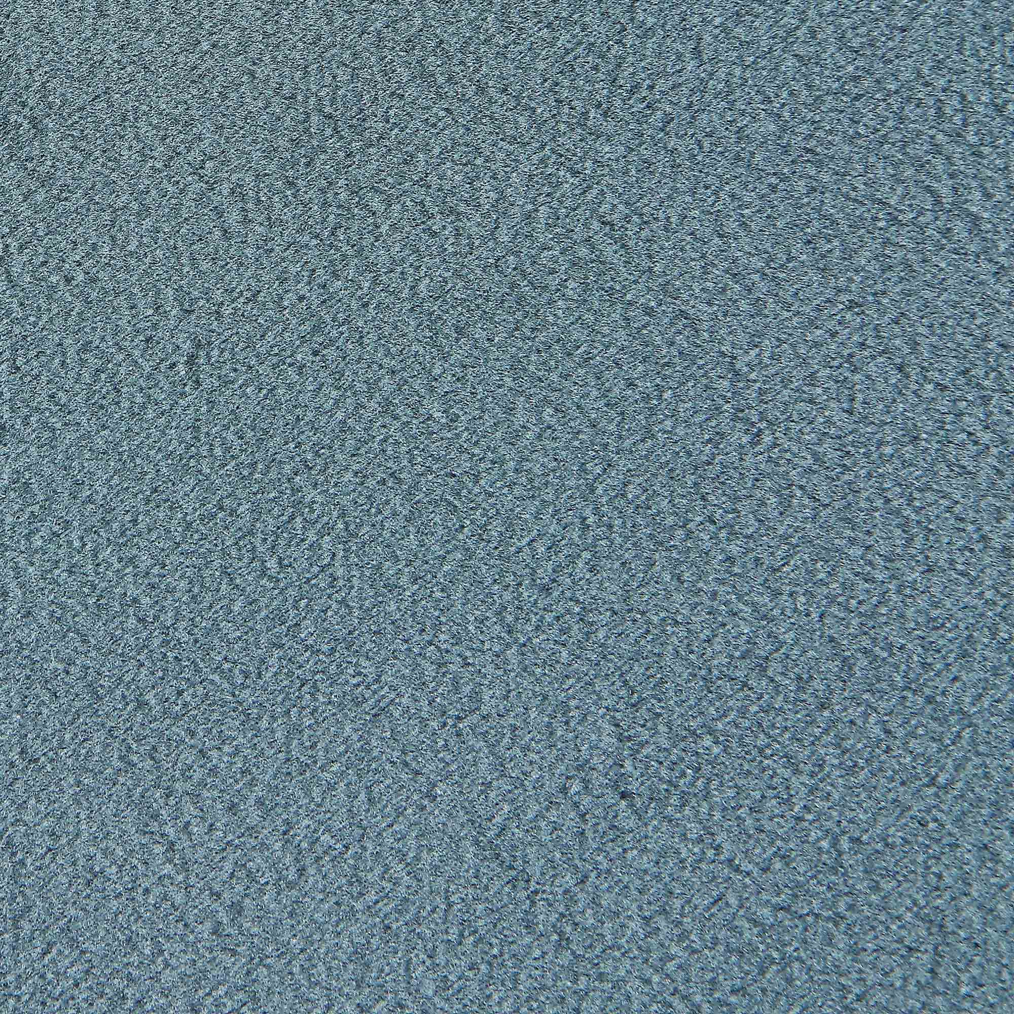 Galerie Misty Blue Velvet Pillar Upholstered Bed