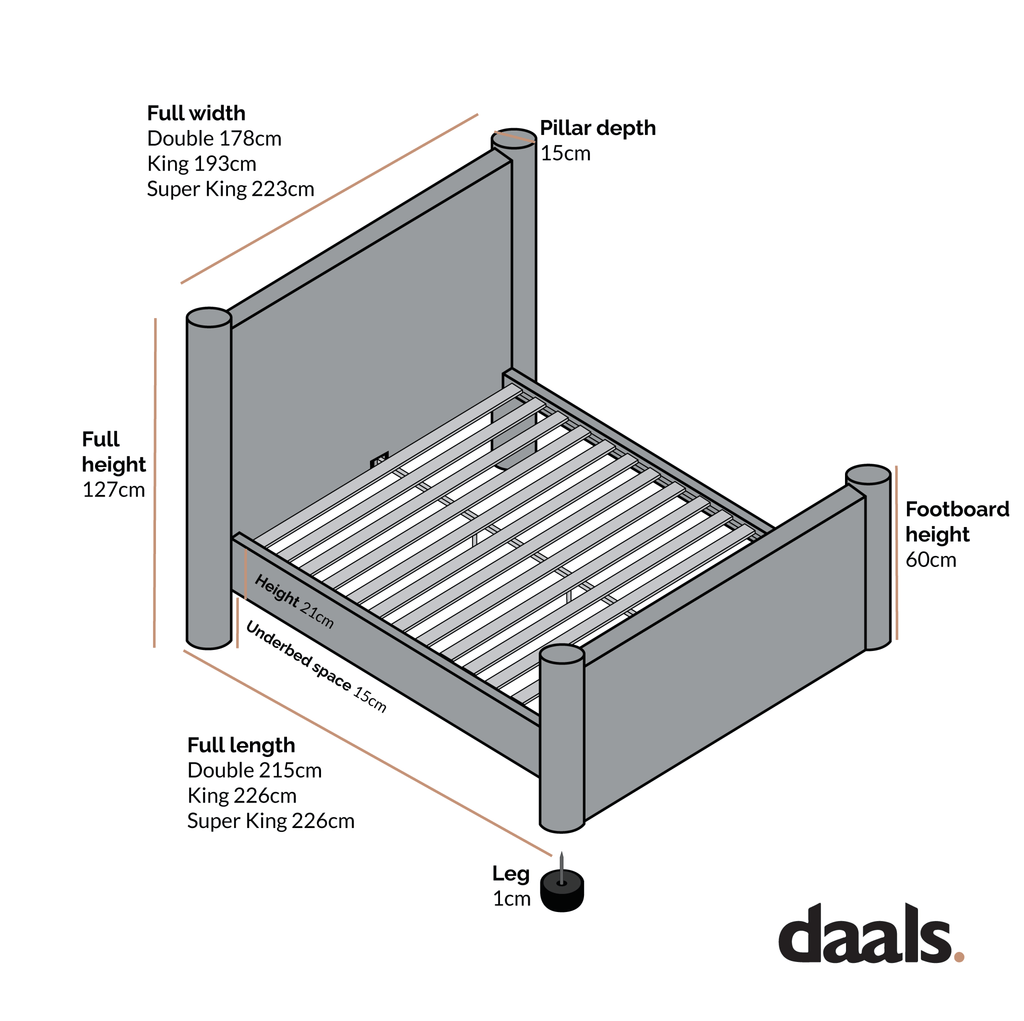 Galerie Taupe Velvet Pillar Upholstered Bed