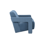 Apex Angular Armchair (Crib 5) - Blue