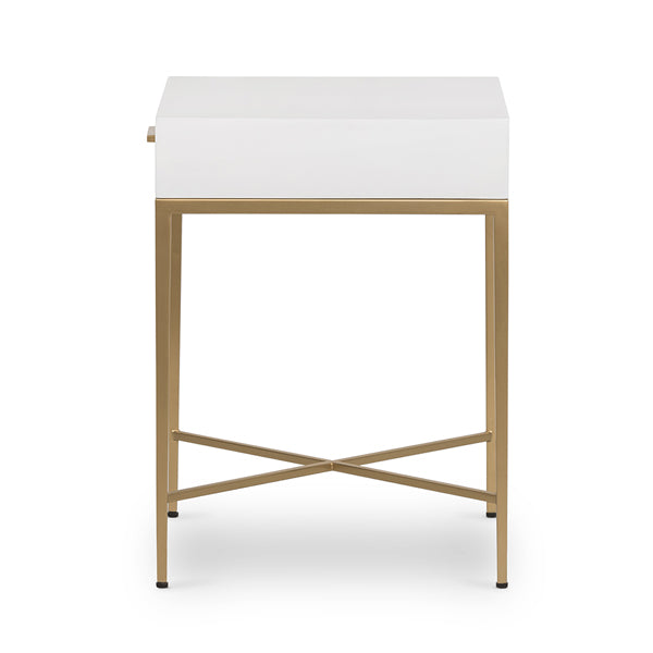 Berkeley Bedside Table - White