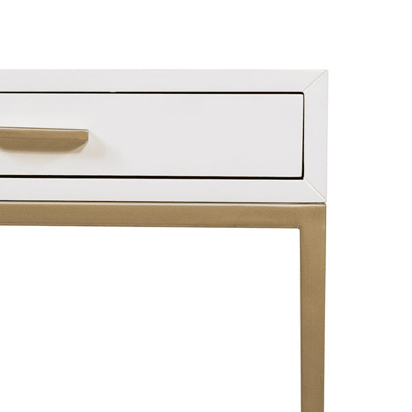 Berkeley Bedside Table - White
