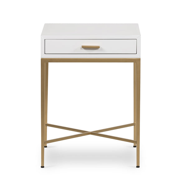 Berkeley Bedside Table - White