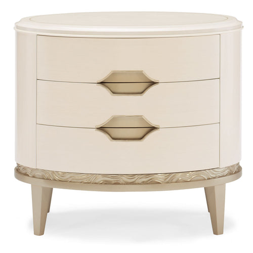 Adela 3 Drawer Bedside Table